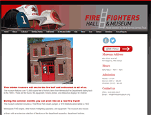 Tablet Screenshot of firehallmuseum.org